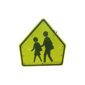 Panneaux de signalisation routière à énergie solaire, panneaux routiers, panneaux de signalisation d'arrêt à LED clignotants personnalisés pour les écoles, les centres commerciaux et les intersections - Product Image 2