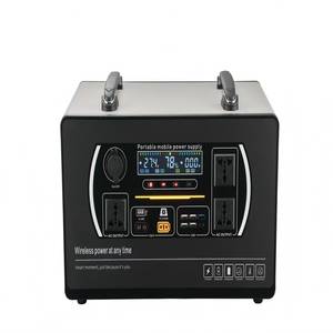 Not strom versorgung im Freien <span class=keywords><strong>Solar</strong></span> ladestation Reiner Sinus-Wechsel richter MPPT-Controller Auto-Stromquelle Taschenlampe - Product Image 2