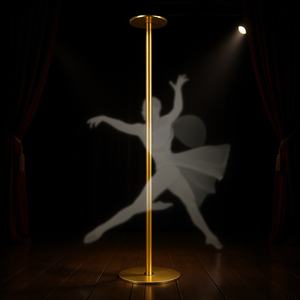 Barra de Baile Dorada de 9.25 Pies, Unisex, para Adultos, Modelo Estadounidense D0100XUEU1Y - Product Image 2