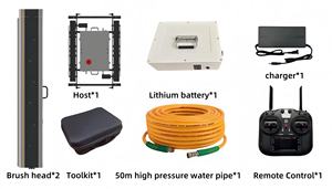Robot de nettoyage à sec sur chenilles télécommandé de grande taille, alimenté par l'énergie solaire, en alliage d'aluminium, de qualité commerciale SUNNOVA L1 - Product Image 4