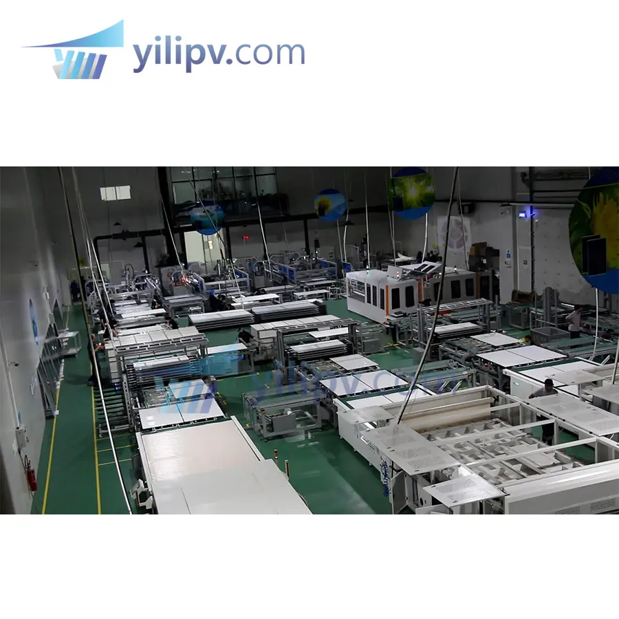 60MW  100MW fully automatic or semi-automatic production solutions 100MW  300MW double glass solar panel assembly line
