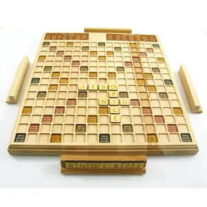 Scrabbles wood scrabbler letters esclusivo scrabbler in legno fatto a mano jeu giochi da tavolo art