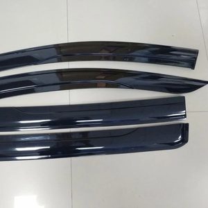 KQD Vente en gros Déflecteur de vent pour vitres de voiture, garniture décorative en PC, pare-soleil pour Honda Fit 2013-ON - Product Image 2