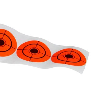 <b>Orange</b> Bullseye Target <b>Paper</b> Stickers 3 Inch For Shooting Practice Targets And Accessories - Product Image 3