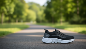 Zapatillas Deportivas para Hombre Majestic, Color Gris y Negro, Parte Superior de Malla, Suela de Goma, Entresuela de EVA, Deportivas, Cómodas, para Trail, Carretera y Jogging - Product Image 2