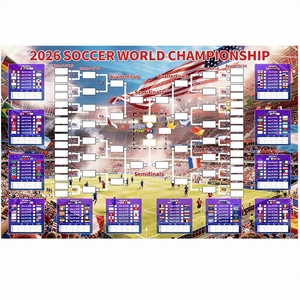 ป้ายพิมพ์ลายสำหรับ<span class=keywords><strong>ทำนาย</strong></span>ผลการแข่งขัน<span class=keywords><strong>ฟุตบอล</strong></span><span class=keywords><strong>โลก</strong></span> 2026 ขนาด 2x3 ฟุต ผลิตจากโพลีเอสเตอร์แบบกำหนดเอง ทนทานต่อการซีดจาง เหมาะสำหรับการ<span class=keywords><strong>ทำนาย</strong></span>ผลการแข่งขัน - Product Image 6