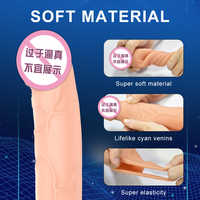 Nuevo 2023: Funda Vibradora con Control Remoto para Dildo, Funda para Pene Artificial y Vibrador, Juguetes Sexuales para Lesbianas