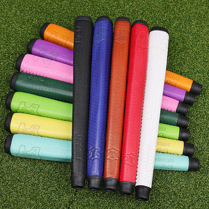 Prezzo di fabbrica personalizzato in vera pelle Golf Putter Grip Super morbido in pelle di tessuto puro fatto a mano Putter mazze da Golf impugnatura - Product Image 6