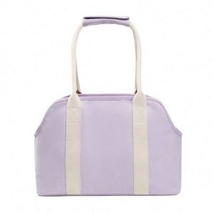 Sac de transport pour animaux de compagnie (chats et chiens) de luxe, élégant, nouveau design, en toile durable, grande capacité, pour les voyages en extérieur, fabriqué en usine BSCI. - Product Image 3