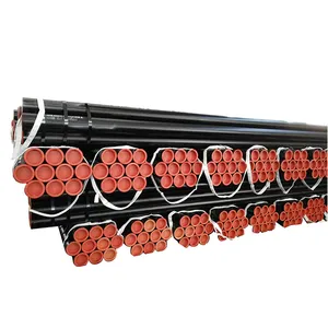 ASTM A106黒ERWパイプ炭素鋼丸中空セクションパイプ熱間圧延鋼管価格