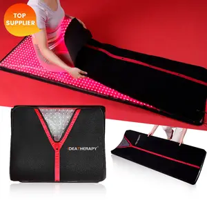 IDEAL IGHT Großer Ganzkörper-Rotlichttherapie-Schlafsack mit 660nm 850nm roter Infrarot-Sauna-Yoga-Pad-Matte