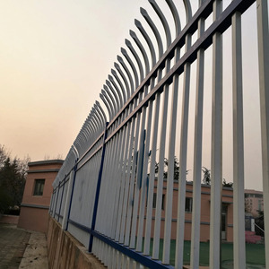 Hiện Đại Và Victoria Rèn Sắt Hàng Rào Tấm Và Cực Thép Kim Loại Với Trượt Cổng Trellis Cho Nhà & Biệt Thự Mô Hình 3D - Product Image 4