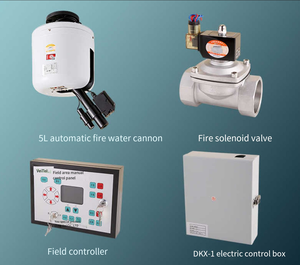 ZDMS 지능형 자동 추적 위치 제트 화수 대포 대형 공간 소방 장비 액세서리 - Product Image 4