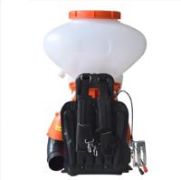 Applicateur d'engrais motorisé industriel haute puissance à quatre temps pulvérisateur épandeur d'essence de sac à dos à haute productivité pour