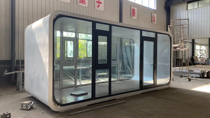 Capsule d'Apple personnalisée <span class=keywords><strong>en</strong></span> usine de Chine cabine préfabriquée pour maison mobile avec cuisine et salle de bain pour hôtels et chambres d'hôtes - Product Image 4