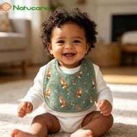 Bavoirs en coton pour nouveau-nés, imprimés sur mesure, ultra absorbants, de haute qualité, bavoirs à double couche absorbants pour bébés garçons et filles