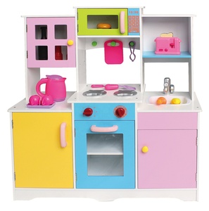 Toffy & Friends enfants table chaises <span class=keywords><strong>maison</strong></span> de poupée jouer semblant cuisine enfants meubles - Product Image 1