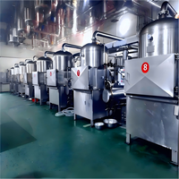 Nouvelle Machine à Frire Sous Vide Électrique AX 220V avec Pompe pour Frites de Fruits et Légumes, Ligne de Production Alimentaire en Acier Inoxydable 304 de Qualité Alimentaire, Garantie 1 An, Haute Performance