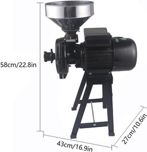 Nuovo Mulino per Farina in Acciaio di Alta Qualità 110V/220V con Motore Diesel ad Alta Produttività, Capacità 200kg/h, Marca <span class=keywords><strong>Bolu</strong></span> 2.5-3KW - Product Image 4