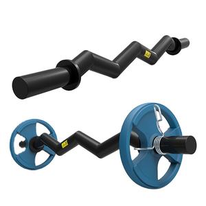 47 Zoll EZ Curl Fat Bar Log Lang hantel <span class=keywords><strong>OB</strong></span> 47 Gewichtheben Lang hantel Bar für Unterarm Wrestling Training Verwendung mit Rändel griff - Product Image 3