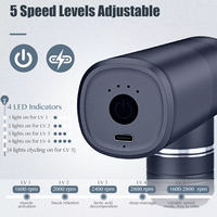 Mini pistolet de massage électrique rechargeable portable avec logo personnalisé, massage profond des tissus, percussion musculaire, massage du dos, de la tête et des fascias