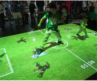 Machine d'arcade interactive tout-en-un pour enfants, projecteur 3d multimédia intelligent d'intérieur pour enfants, jeu interactif