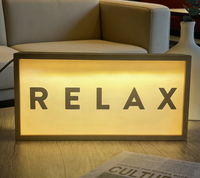 Enseigne lumineuse LED d'intérieur personnalisée, panneau publicitaire circulaire en acrylique et aluminium, boîte lumineuse étanche pour magasin commercial, à suspendre