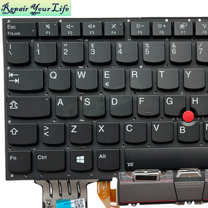 <span class=keywords><strong>Clavier</strong></span> rétro-éclairé italien IT pour Lenovo ThinkPad X1 Carbon 7th GEN 2019 2020 8th Gen X1 Yoga 4th 5th Gen X1 YOGA GEN 5 X1 2019 - Product Image 2