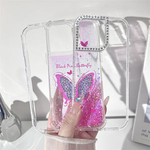 Haute qualité 3 En 1 belle <span class=keywords><strong>coque</strong></span> de téléphone portable <span class=keywords><strong>incassable</strong></span> papillon diamant pour HONR MAGIC <span class=keywords><strong>7</strong></span> PRO 5G - Product Image 1