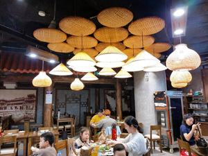 Handmade Double Layer Bamboo <b>Lampshades</b> Handicrafts Light Shade <b>Lantern</b> for Restaurant - Product Image 5