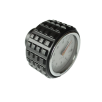 Rueda de Posicionamiento con Dial Moleteado de 00mm, 125mm, 160mm, 200mm, Indicador de Posición D-50-1/10, Bisel Cromado, Agarre en Relieve para CNC