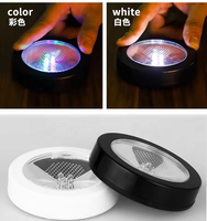 Sous-verre lumineux à batterie réutilisable pour bar, bière, boisson, bouteille de vin, tasse, tapis lumineux, porte-gobelet rechargeable par USB