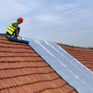 La membrane d'étanchéité auto-adhésive peut être utilisée dans les zones humides pour les pipelines de sous-sol et les - Product Image 3