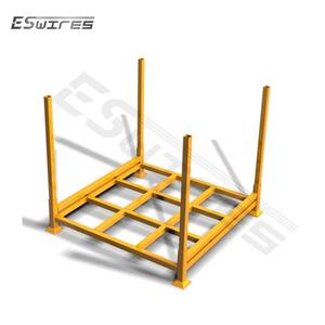 USA standard multipurpose strong portable removable tire stacking storage rack with posts