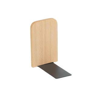 Walnut <b>Wood</b> Bookend <b>Solid</b> <b>Wood</b> <b>Desk</b> Office Storage Ornament Creative Simple Design - Product Image 3