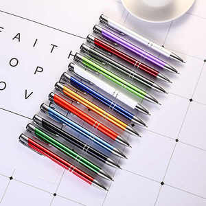 Werbe-Kugelschreiber für Büro und Geschäftsaktivitäten Großhandel Individuell Bedruckte Blaue Kugelschreiber mit Eigenem LOGO - Product Image 4