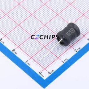 XR8*10-103K-L ตัวเหนี่ยวนำแบบวงแหวนสี / ตัวเหนี่ยวนำแบบ Through-Hole (THT) ขนาด D8xL10 มม. 10mH 10% 60mA 20โอห์ม - Product Image 1