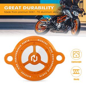NiceCNC couvercle de filtre à huile moteur Transparent pour KTM <span class=keywords><strong>DUKE</strong></span> <span class=keywords><strong>125</strong></span>/200/250/390 2016-2022 <span class=keywords><strong>2023</strong></span> - Product Image 4