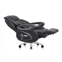 Chaise de direction modulaire, chaise de bureau en cuir réglable, mobilier de bureau moderne et confortable pour la maison ou le bureau