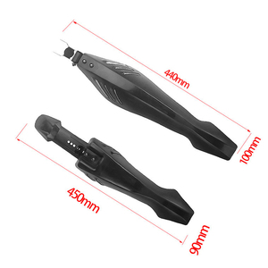 Maxford 24 ''26'' אופניים בוגפנים אופני הרים מציבים בוץ 'שומרי בוץ' אגפים לכנפיים הקדמיות - Product Image 6