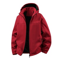 Veste à capuche personnalisée en gros pour l'hiver, coupe-vent et épaisse, tendance décontractée pour hommes