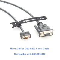 Câble d'alimentation et de signal Micro-D vers D-Sub RS232, câble de modem nul pour serveur industriel, compatible EMC 038-003-084, Molex 83421-9037