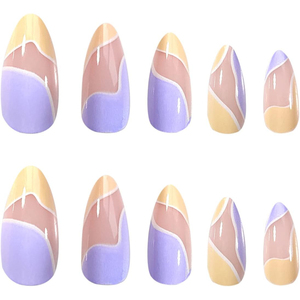 <span class=keywords><strong>Uñas</strong></span> <span class=keywords><strong>postizas</strong></span> <span class=keywords><strong>de</strong></span> almendra <span class=keywords><strong>de</strong></span> longitud media, puntas <span class=keywords><strong>de</strong></span> <span class=keywords><strong>uñas</strong></span> <span class=keywords><strong>de</strong></span> Gel hechas a mano, Kits <span class=keywords><strong>de</strong></span> <span class=keywords><strong>uñas</strong></span> <span class=keywords><strong>para</strong></span> mujeres y <span class=keywords><strong>niñas</strong></span> - Product Image 6