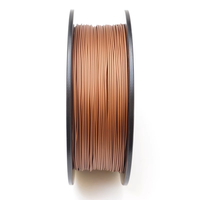 Filament d'imprimante 3D PLA métallique de haute qualité 1,75 mm, finition soyeuse brillante, or, argent, cuivre, bobine de 1 kg, accessoires