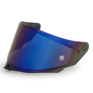 Remplacement de la visière du casque pour KYT TT REVO |   Smoke Clear Revo Rouge <span class=keywords><strong>Bleu</strong></span> Or <span class=keywords><strong>Iridium</strong></span> |   En stock - Product Image 1