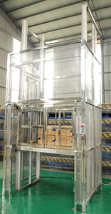 Ascenseur hydraulique de fret en acier inoxydable de haute qualité pour le transport de marchandises dans les entrepôts alimentaires - Product Image 4