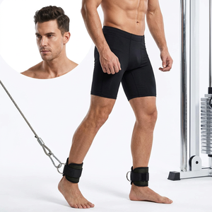 Sangles de cheville en néoprène rembourrées sur mesure, protection avancée haute résistance, antidérapantes, respirantes, pour musculation et entraînement fitness - Product Image 1