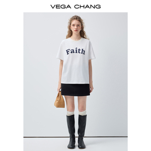 Falda Corta Estilo Vintage Retro Negra Y2K de VEGA CHANG para Oficina y Viajes, Falda en Línea A de Longitud Mini, Versátil y Moderna para Primavera - Product Image 5