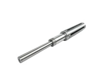 Adaptateur d'arbre pneumatique en aluminium de 3 à 6 pouces avec roulement pour tambour de découpe, rembobinage et impression