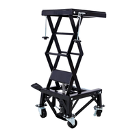 Table élévatrice à ciseaux robuste de 300LBS, roues de support hydrauliques pliables pour Dirt Bike/Moto, cric de voiture neuf, genre de produit